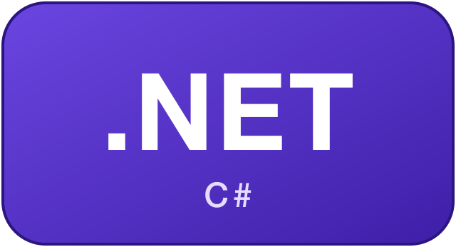 C# .NET 開發平台標誌